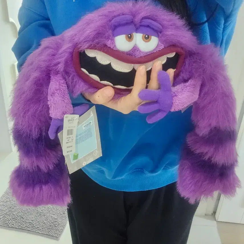 [BUNJANG] Disney Art Monster Inc. Plush Doll / 디즈니 정품 몬스터 주식회사 아트 인형 (희귀템)