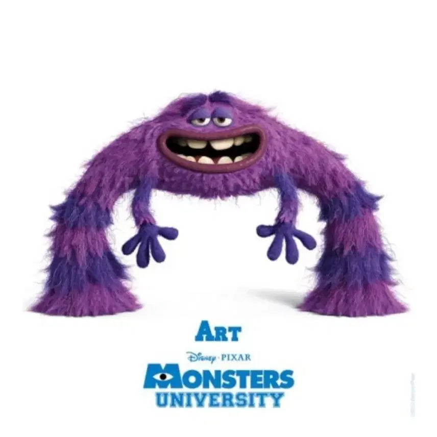 [BUNJANG] Disney Art Monster Inc. Plush Doll / 디즈니 정품 몬스터 주식회사 아트 인형 (희귀템)