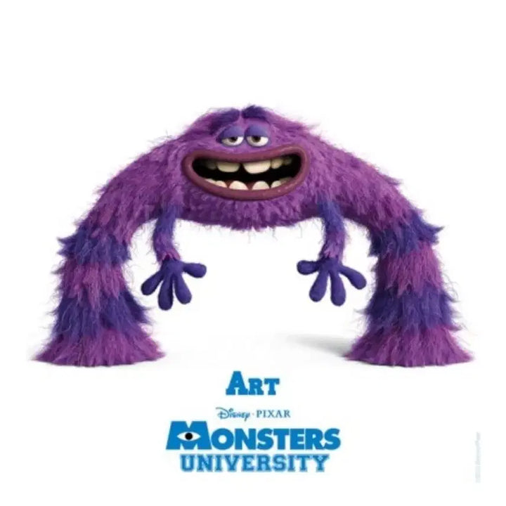 [BUNJANG] Disney Art Monster Inc. Plush Doll / 디즈니 정품 몬스터 주식회사 아트 인형 (희귀템)