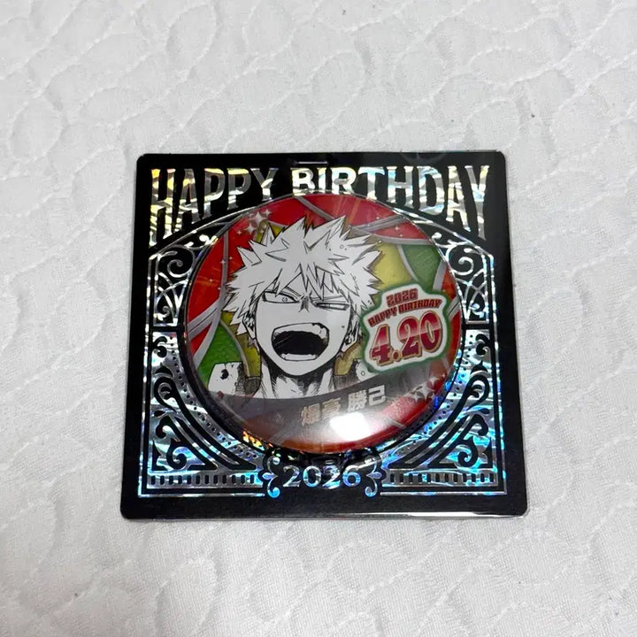 [SOLD OUT] 히로아카 바쿠고 카츠키 2026 생일 캔뱃지 양도