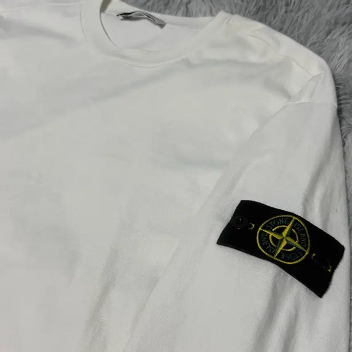 [BUNJANG] Stone Island Sweatshirt White XL / [XL size] 스톤아일랜드 맨투맨 화이트
