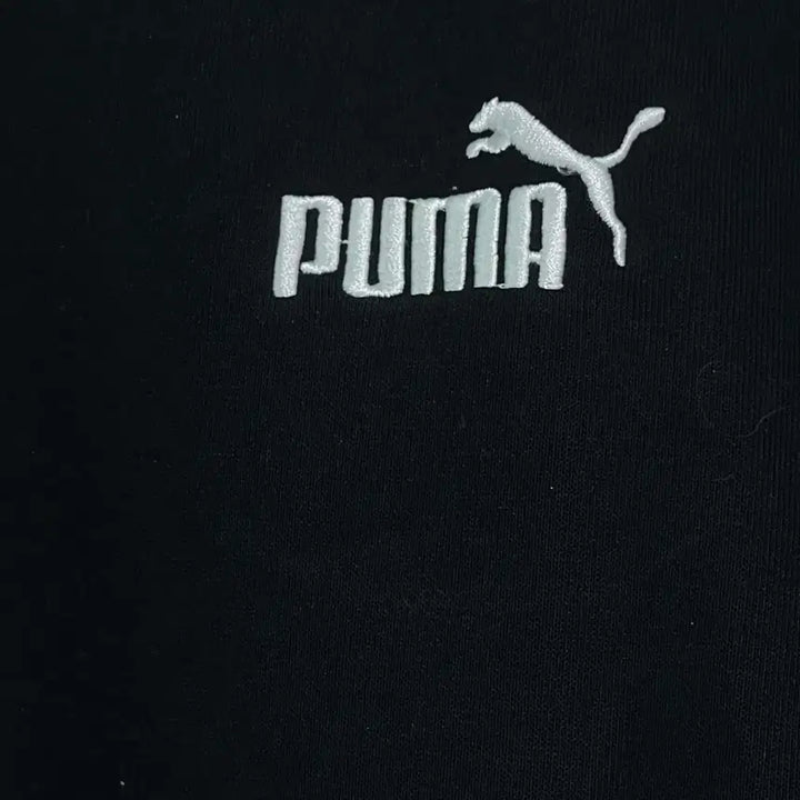 [BUNJANG] Puma Black Logo Sweatshirt T-Shirt / 푸마 블랙 맨투맨 티셔츠 PUMA