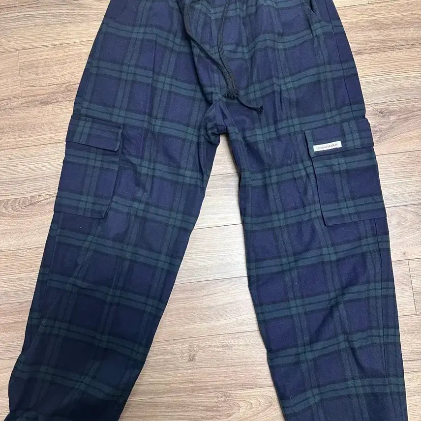 [BUNJANG] Too Much Talker Tartan Check String Pants / 투머치토커 타탄체크스트링팬츠