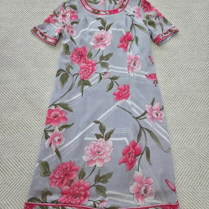 [SOLD OUT] 플라워패턴 맞춤원피스