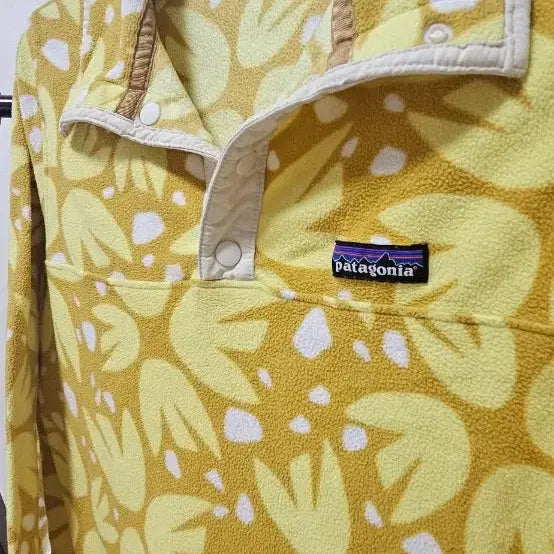 [BUNJANG] Patagonia Synchilla Yellow Pattern Fleece Jacket Women&