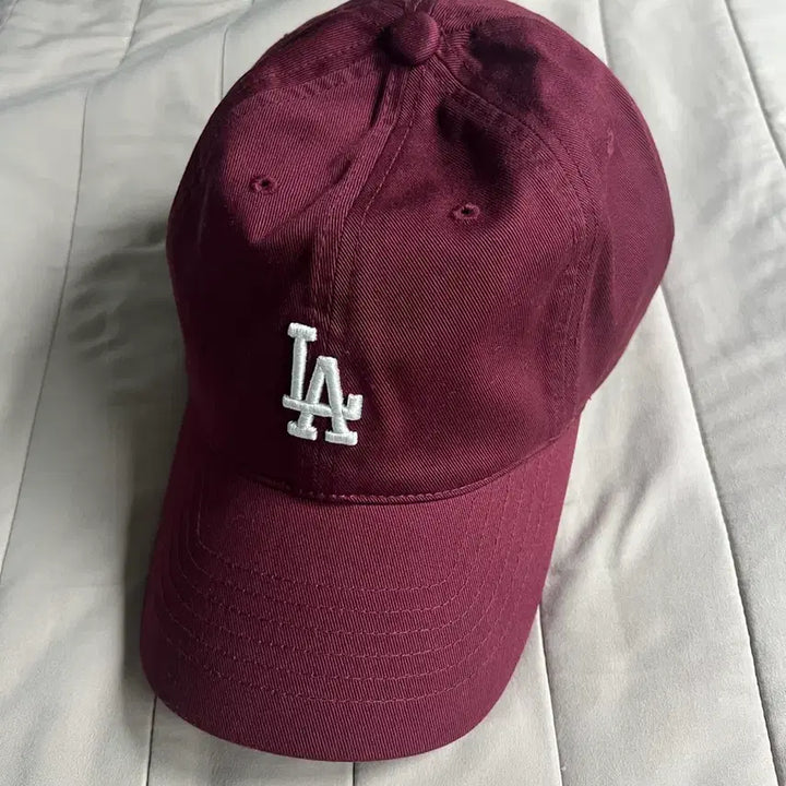 [BUNJANG] MLB Rookie Unstructured Ball Cap LA Dodgers Burgundy / MLB 모자 루키 언스트럭쳐 볼캡 LA다저스