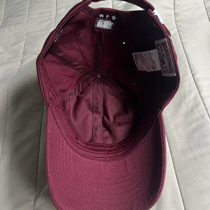 [BUNJANG] MLB Rookie Unstructured Ball Cap LA Dodgers Burgundy / MLB 모자 루키 언스트럭쳐 볼캡 LA다저스