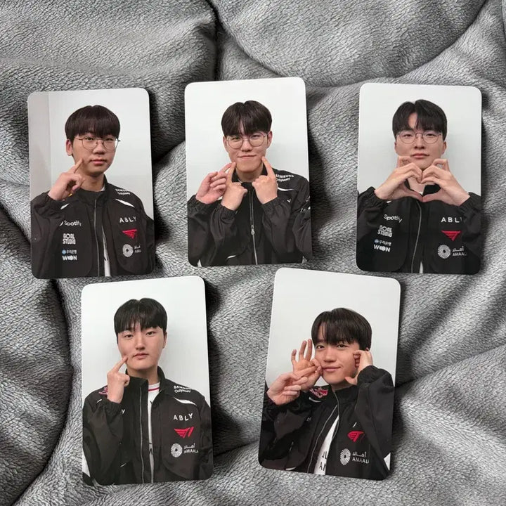 [BUNJANG] T1 Home Ground POB Photocard 5-Member Bundle Set / t1 홈그라운드 특전 포카 5인 세트