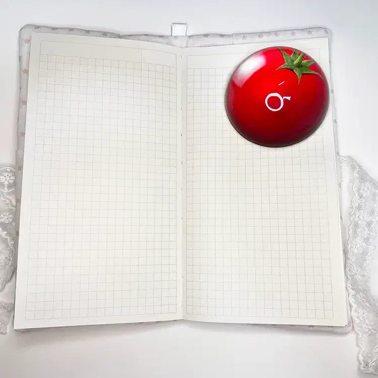 [BUNJANG] E.H Yummy Dessert Handy Diary Cover with Lace Decoration / [E.H] 야미 디저트 핸디 다이어리 커버