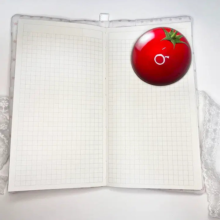 [BUNJANG] E.H Yummy Dessert Handy Diary Cover with Lace Decoration / [E.H] 야미 디저트 핸디 다이어리 커버