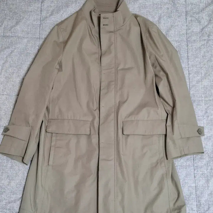 [BUNJANG] Maestro Golf Luxury Loro Piana Trench Coat Beige M (100) / (새상품급) 마에스트로 골프 럭셔리 로로피아나 트렌치코트 100