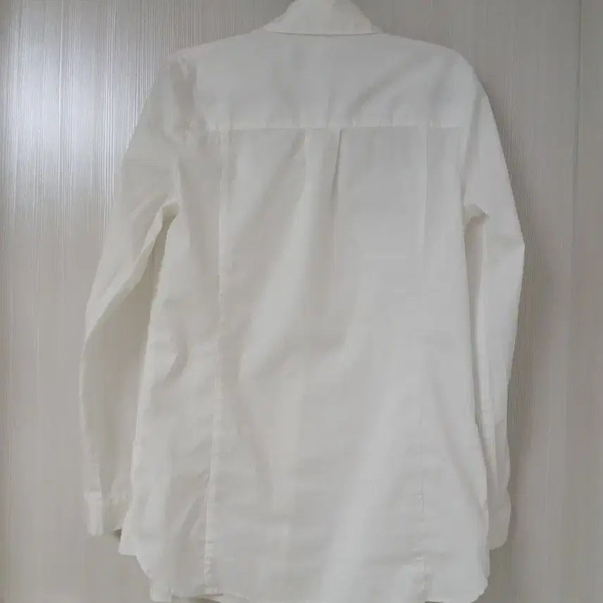 [BUNJANG] Tomboy White Long Sleeve Shirt / 톰보이 화이트 긴팔 셔츠