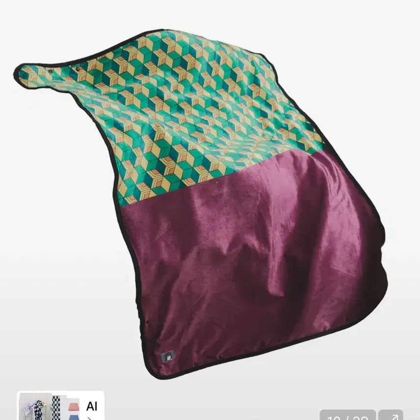 [BUNJANG] DdanComma Demon Slayer Giyu Haori Blanket / 댄꼼마 귀멸의 칼날 기유 하오리 담요 판매 귀칼