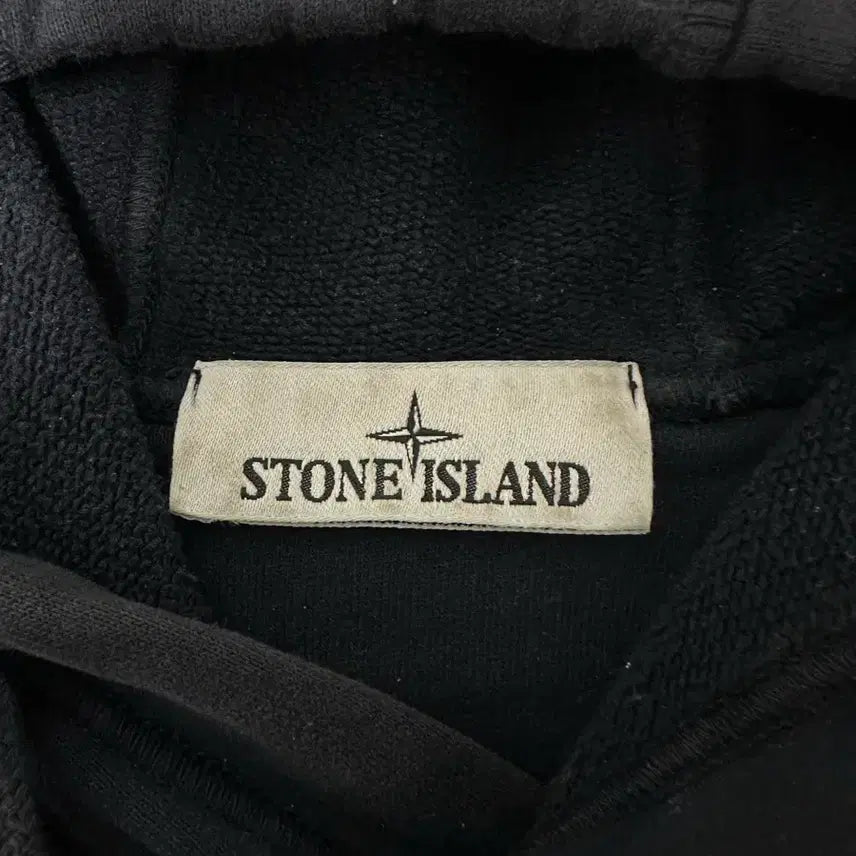 [BUNJANG] Stone Island Navy Cotton Fleece Hoodie / [21년식/정품] 스톤아일랜드 네이비 후드티