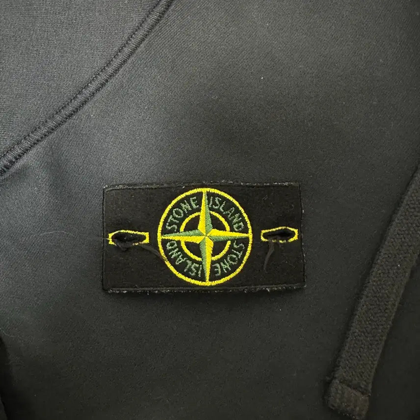 [BUNJANG] Stone Island Navy Cotton Fleece Hoodie / [21년식/정품] 스톤아일랜드 네이비 후드티