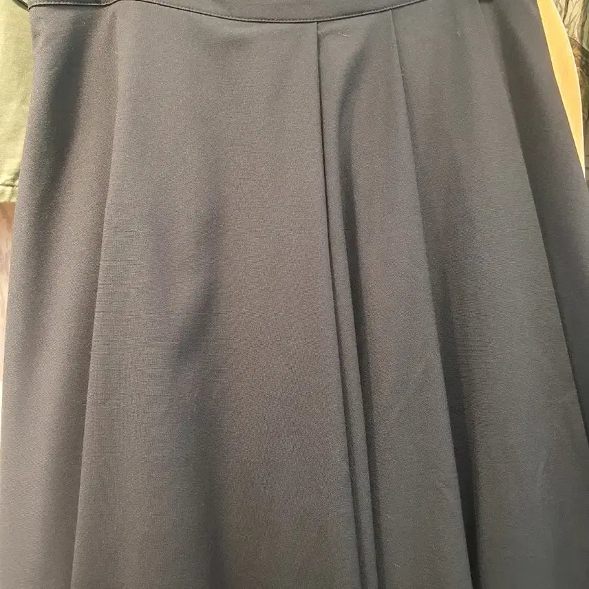[BUNJANG] GANISONG Gold Button Wrap Flare Skirt (Mint Condition) / 가니송(GANISONG) 금사 버튼 랩 플레어 스커트 M (상태 최상)