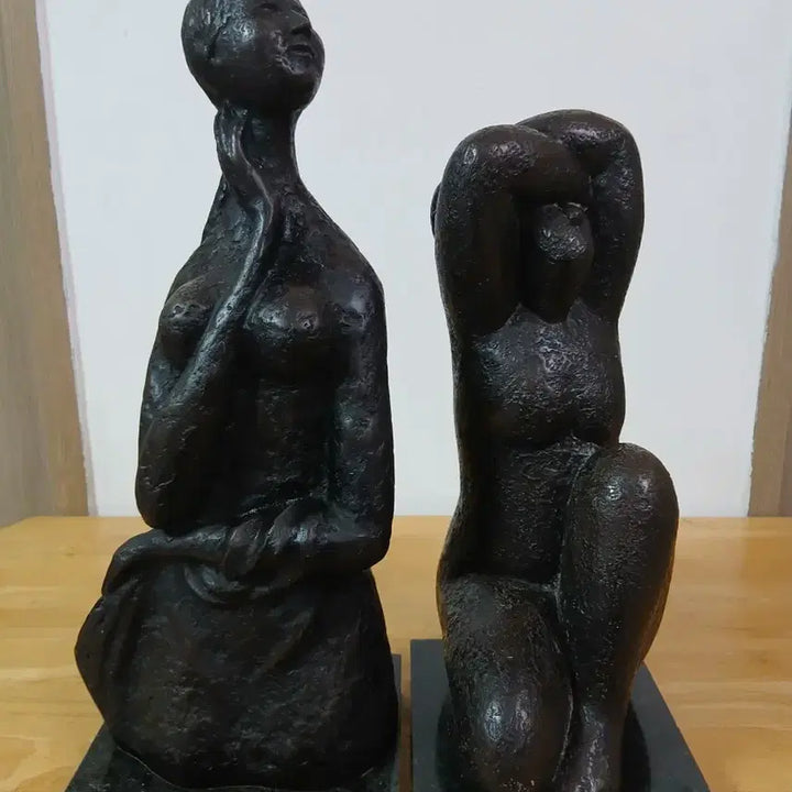 [BUNJANG] Woman Sculpture Set (2 pcs) / 여인상  ( 2개 )