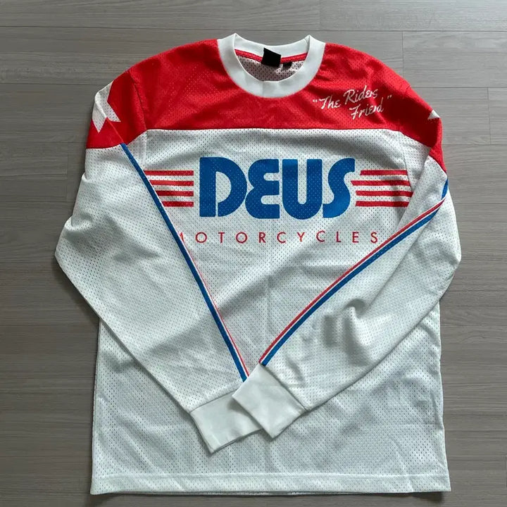 [BUNJANG] Deus Ex Machina Moto Jersey Long Sleeve T-shirt / DEUS Ex Machina 데우스 엑스 마키나 모토 저지