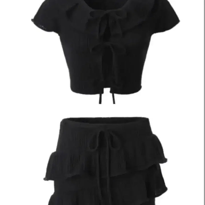 [BUNJANG] 3Times Bunny Knit Cardigan Skirt Set / 쓰리타임즈 버니 니트 가디건 스커트 세트 셋업