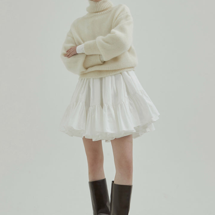 [BUNJANG] Thetis Holly Collar Dress White / [더티스] 홀리 카라 드레스 화이트