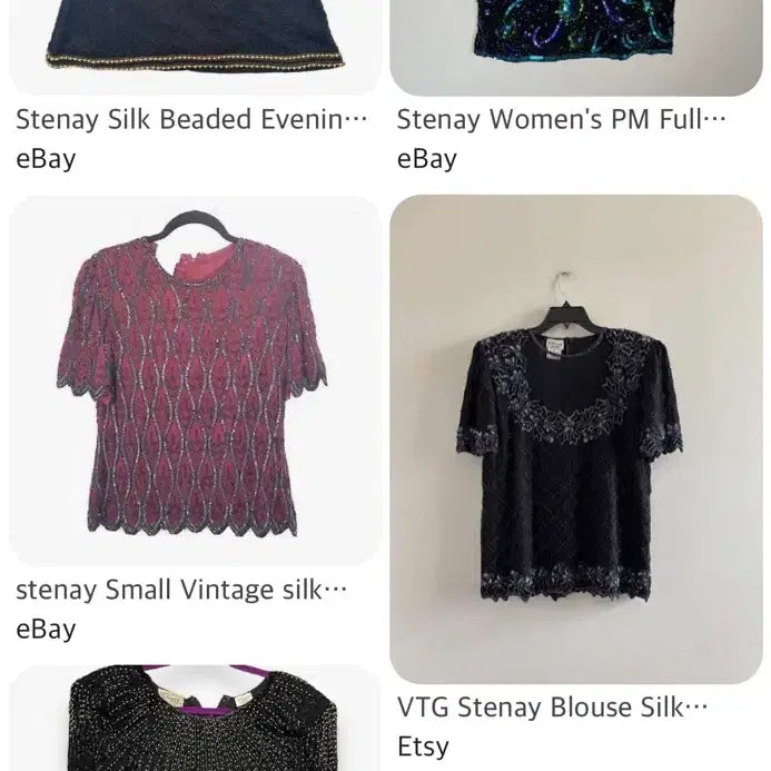 [BUNJANG] Stenay Silk Blouse / stenay 실크 블라우스