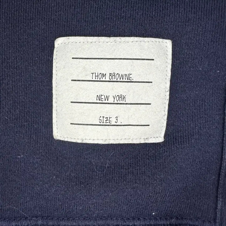 [BUNJANG] Thom Browne Engineered Diagonal Sweatshirt Navy / [A급/정품] 톰브라운 네이비 사선 맨투맨