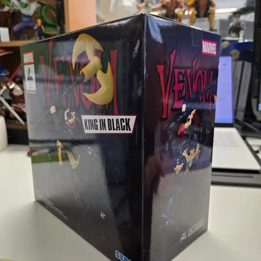 [BUNJANG] Marvel Venom King in Black Luminasta Figure / 마블 베놈 킹인블랙 Luminasta 피규어
