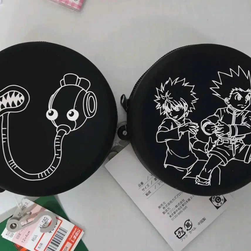 [BUNJANG] Hunter x Hunter Shimamura Collaboration Pouch Set (Gon, Killua, Shizuku) / 헌터헌터 파우치 시마무라 콜라보 곤 키르아, 시즈크 2종 일괄