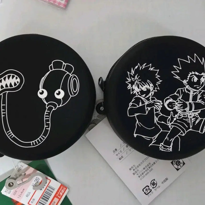 [BUNJANG] Hunter x Hunter Shimamura Collaboration Pouch Set (Gon, Killua, Shizuku) / 헌터헌터 파우치 시마무라 콜라보 곤 키르아, 시즈크 2종 일괄
