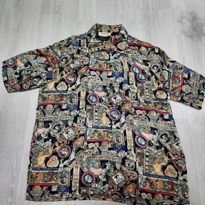 [BUNJANG] Vintage New York Short Sleeve Shirt / 뉴욕 빈티지 반팔셔츠