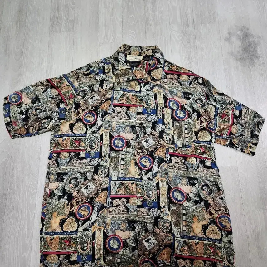 [BUNJANG] Vintage New York Short Sleeve Shirt / 뉴욕 빈티지 반팔셔츠