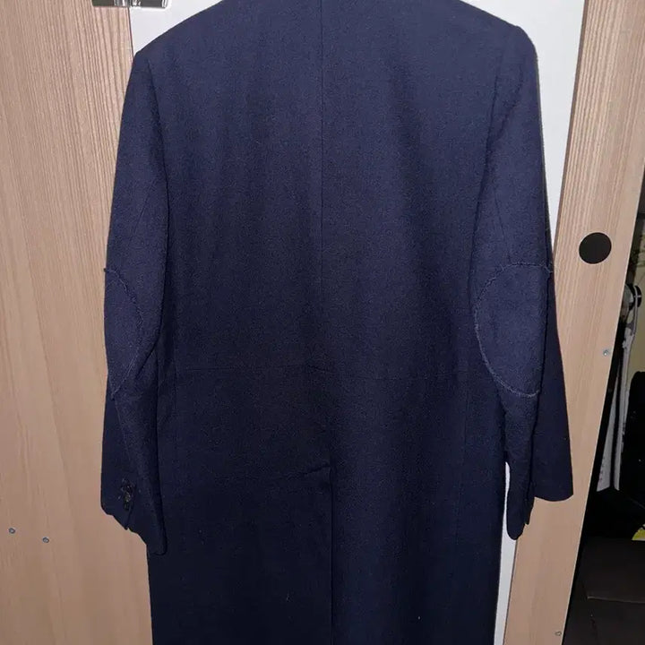 [BUNJANG] Undercover Leather Collar Slim Wool Coat / (2)언더커버 레더 칼라 슬림 울코트