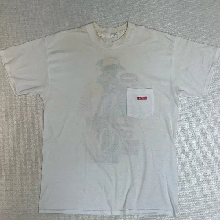 [BUNJANG] Marlboro Cowboy Big Logo T-shirt / 90s 빈티지 말보로 카우보이 빅로고 티셔츠 L사이즈