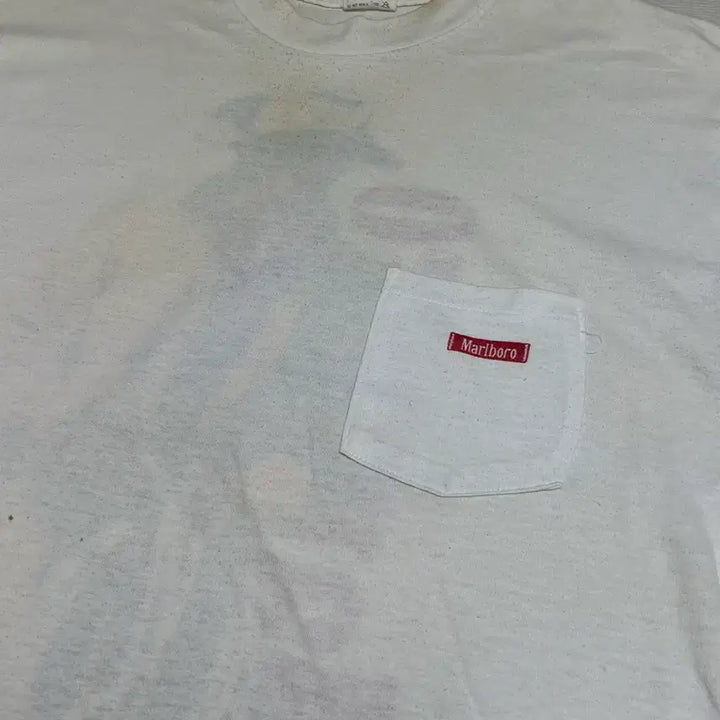 [BUNJANG] Marlboro Cowboy Big Logo T-shirt / 90s 빈티지 말보로 카우보이 빅로고 티셔츠 L사이즈