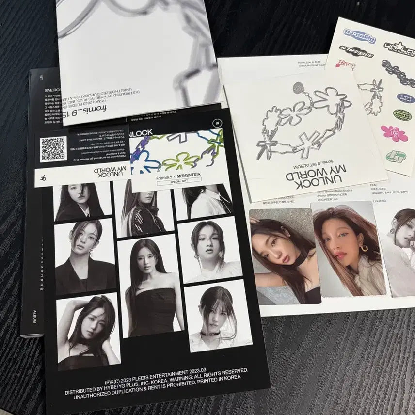 [BUNJANG] fromis_9 Unlock My World Album + Photocard / 프로미스나인 Unlock My World 앨범 + 포카