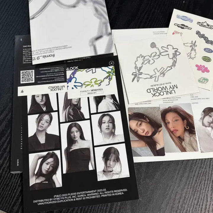 [BUNJANG] fromis_9 Unlock My World Album + Photocard / 프로미스나인 Unlock My World 앨범 + 포카