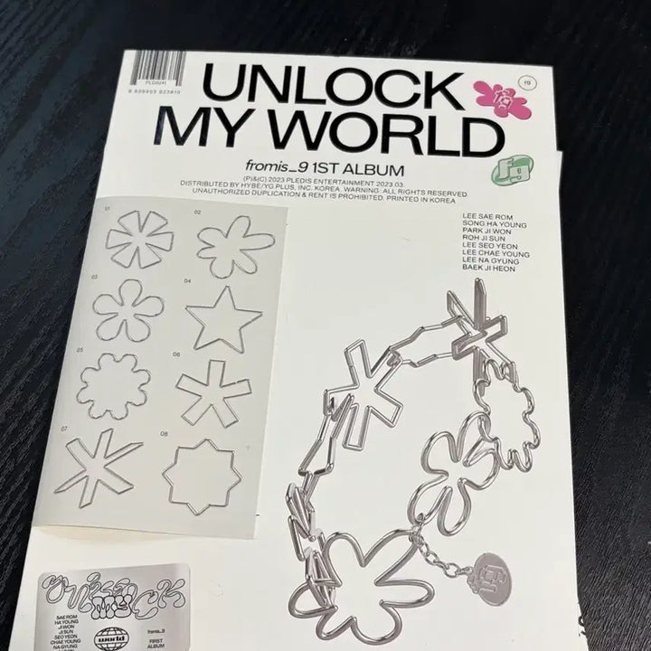 [BUNJANG] fromis_9 Unlock My World Album + Photocard / 프로미스나인 Unlock My World 앨범 + 포카