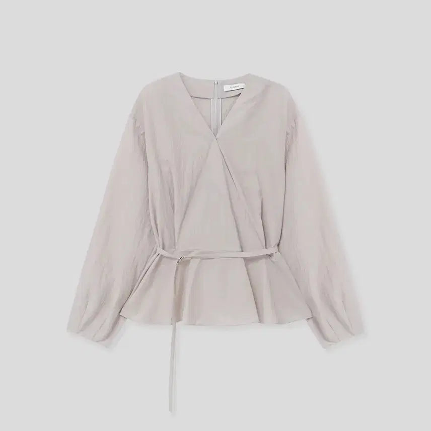 [BUNJANG] Elojo Oberon Flare Blouse Mauve Pink S / 엘로주 오베론 블라우스 모브핑크 S