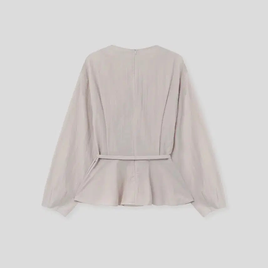 [BUNJANG] Elojo Oberon Flare Blouse Mauve Pink S / 엘로주 오베론 블라우스 모브핑크 S