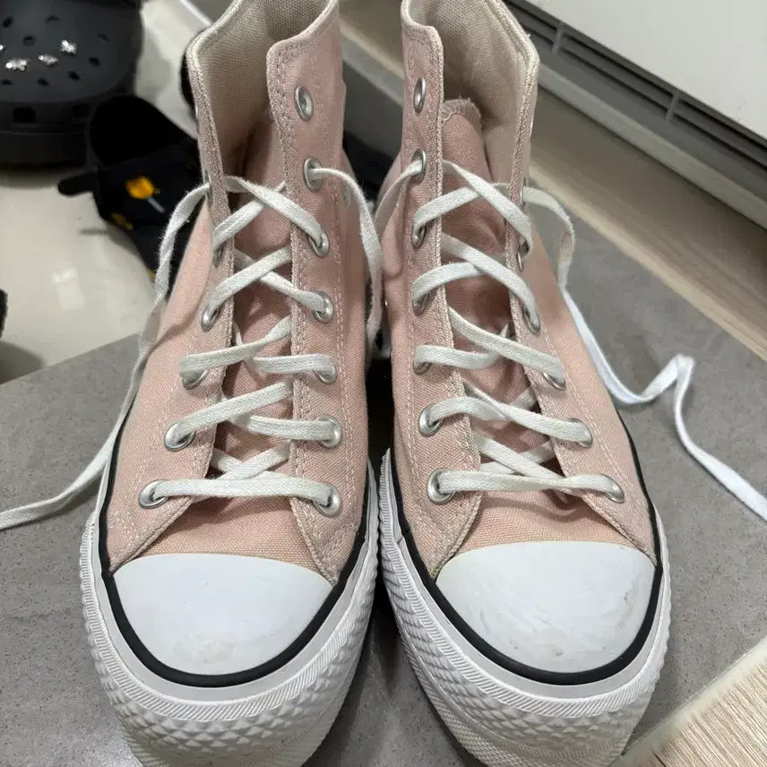 [BUNJANG] Converse Chuck Taylor All Star High Pink / 컨버스 척테일러 올스타 하이 핑크