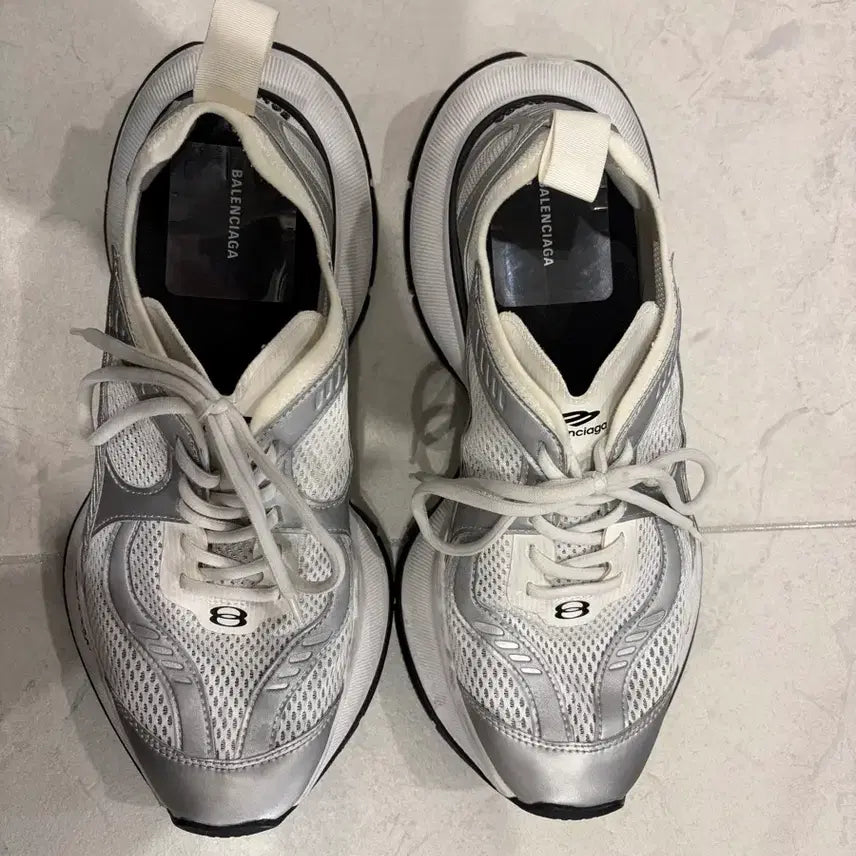 [BUNJANG] Balenciaga Circuit Sneakers Silver / [41] 발렌시아가 서킷 스니커즈 실버