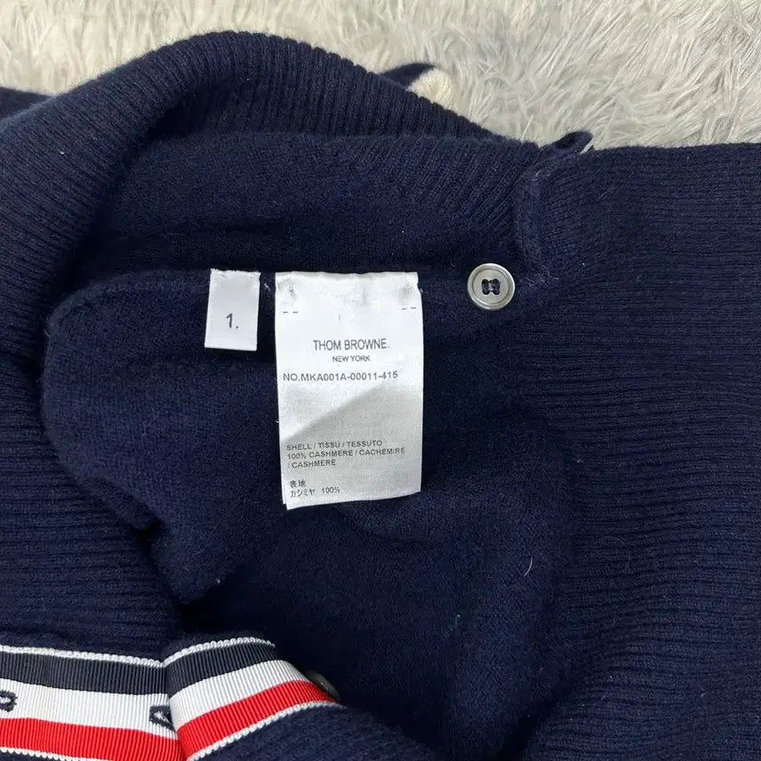 [BUNJANG] Thom Browne Cashmere Crewneck Knit Sweater / [A+/신형] 톰브라운 캐시미어 니트