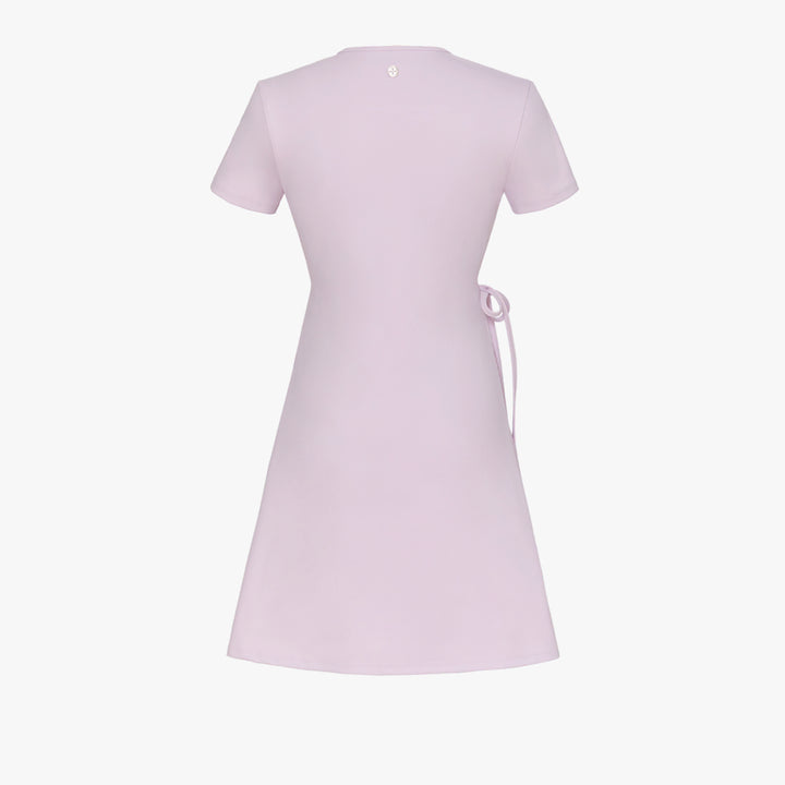 [BUNJANG] Kahara Classic Wrap Short Sleeve Dress / [카하라] 카하라 클래식 랩 드레스 반팔 새상품