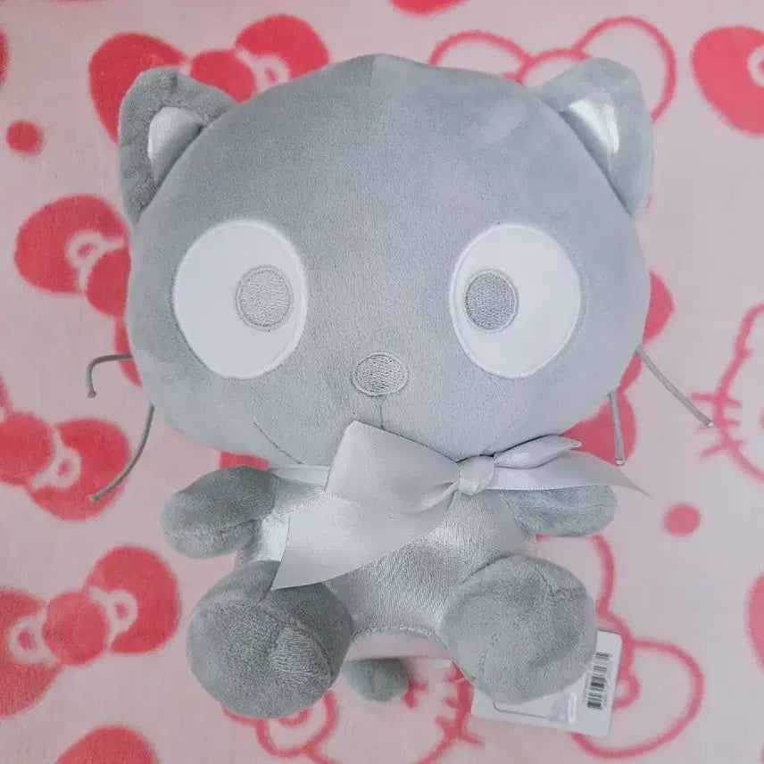 [BUNJANG] Sanrio Chocokat Medium Plush - Silver Edition / 산리오 실버 초코캣 중형 인형