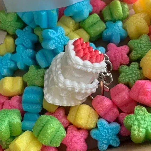 [BUNJANG] Kchmnd Vintage Cake Clicker Keyring (Blue) / (구매 후 단순보관) 키치마인드(kchmnd) 케이크 클리커
