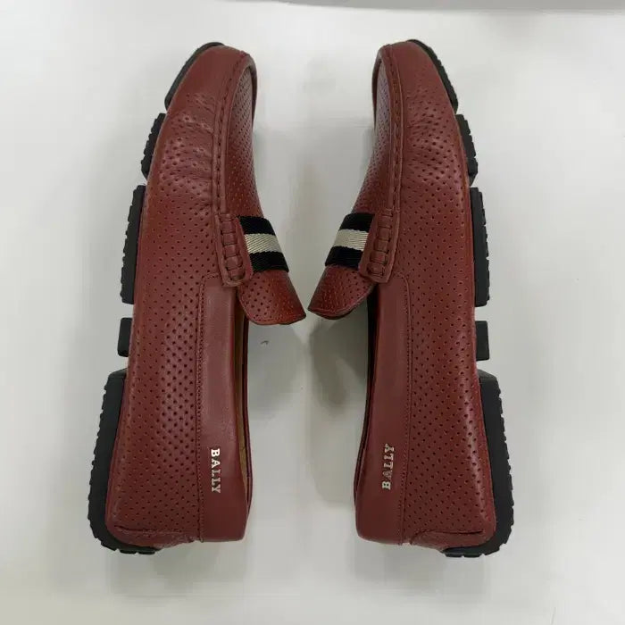 [BUNJANG] Bally Leather Loafers Burgundy / (신제품) 발리 로퍼