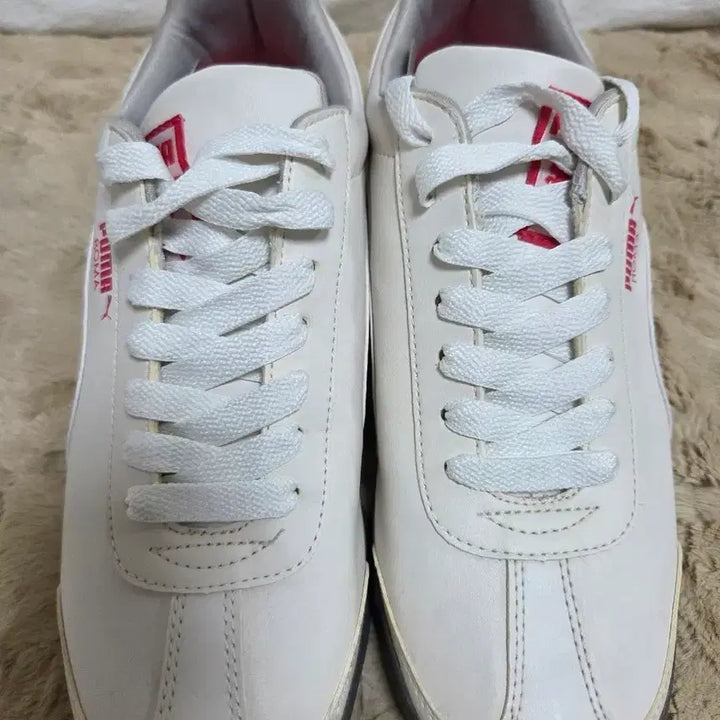 [BUNJANG] Puma Roma White Sneakers Size 260 / 푸마 로마 흰색 스니커즈 260사이즈