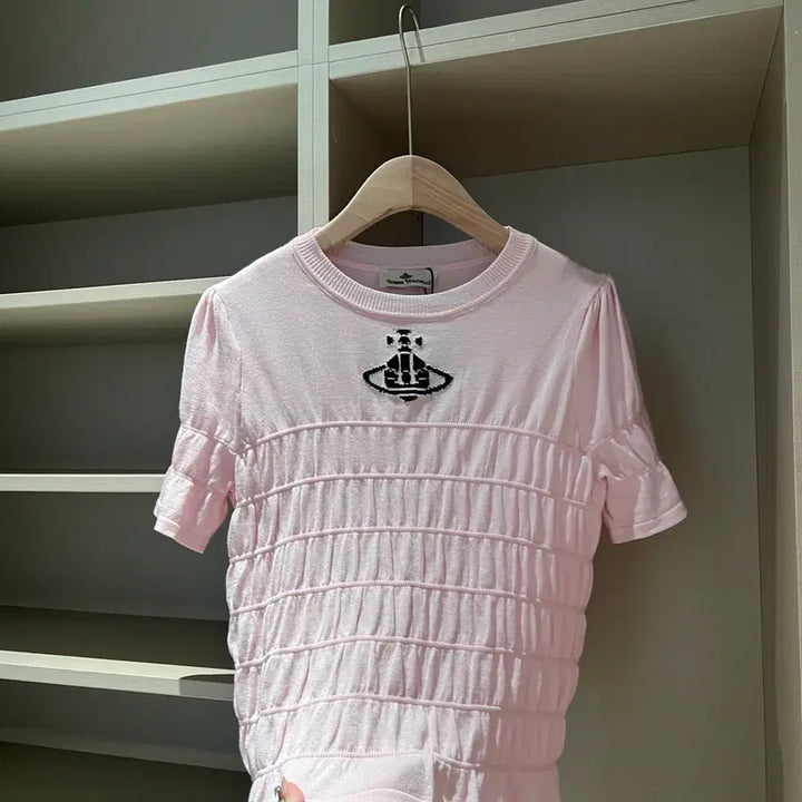 [BUNJANG] Vivienne Westwood Small Logo Summer T-Shirt / 비비안웨스트우드  반발티  블랙  핑크 스몰로고 여름 여성