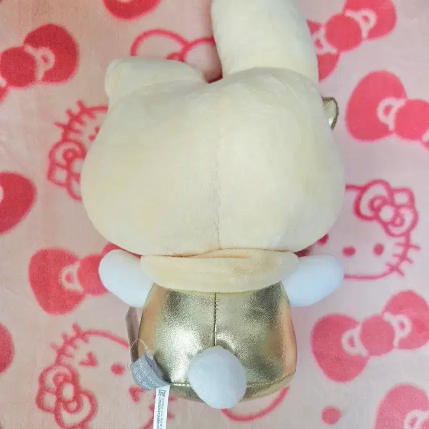 [BUNJANG] Sanrio My Melody Gold Medium Plush Doll / 산리오 마이멜로디 골드 중형 인형
