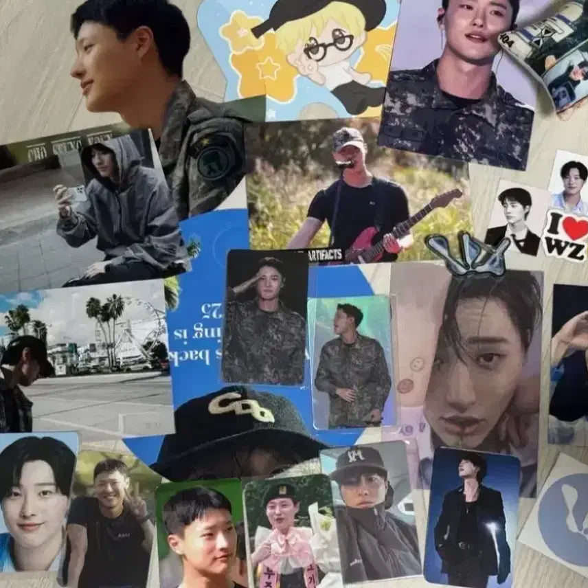 [BUNJANG] WOODZ Necklace + Bonus Goods / WOODZ 목걸이 판매합니다.( +*덤 포토카드, 키링 등)